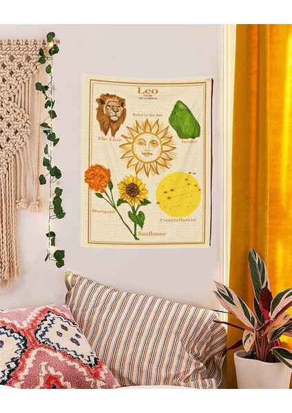 Astrology Vintage 3 'lü Duvar Halısı Seti modelleri