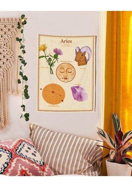 Astrology Vintage 3 'lü Duvar Halısı Seti fırsatları