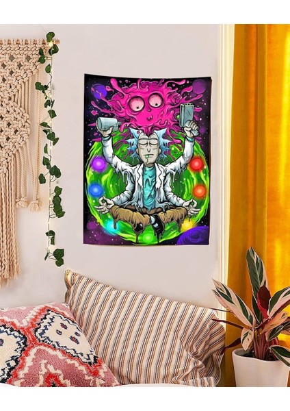 Rick And Morty 3 'lü Duvar Halısı Seti fiyatları