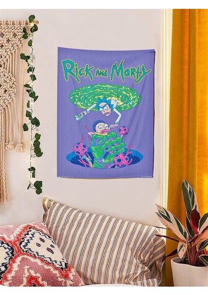 Rick And Morty 3 'lü Duvar Halısı Seti fırsatları