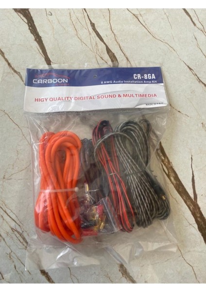 8 Ga Kablo Kiti ve Hediye, Güçlü ve Kaliteli Elektrik Bağlantısı Için fiyatları