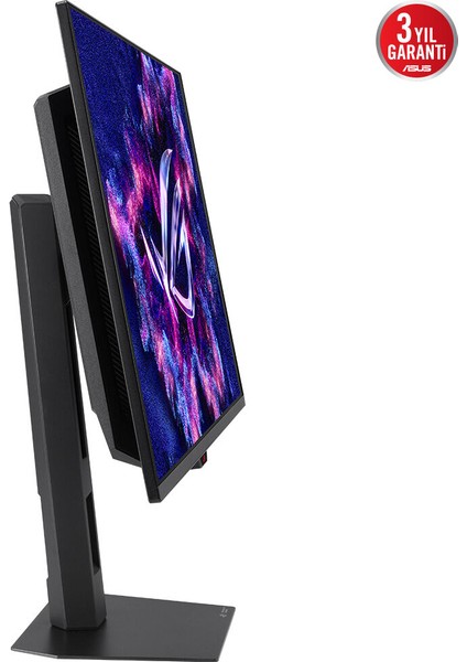 Rog Strıx XG27AQDPG 26.5 Qd-Oled HDR500 2560X1440 0.03MS 500Hz 300CD Dp HDMI USB Vesa 3yıl %99 Dcı-P3, 10BİT, Pivot, Işık Monitör