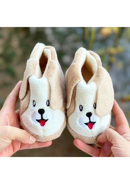 Çocuk Panduf Emojili Köpek Figürlü Çocuk Panduf Anaokulu Kreş Ev Ayakkabısı Ev Botu fiyatları