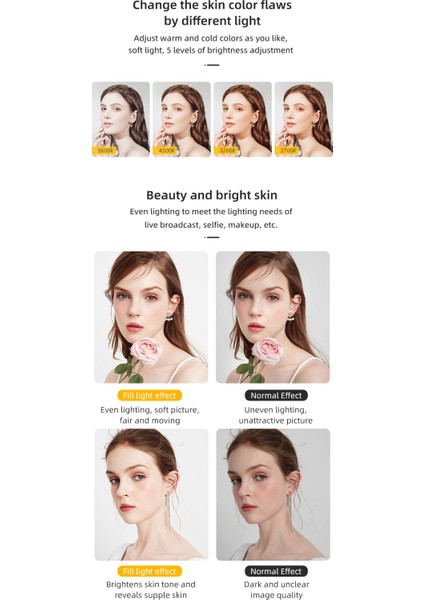 Manyetik Emme Dahili Ayna Selfie Cep Telefonu Dolgu Işığı (Yurt Dışından) indirimleri