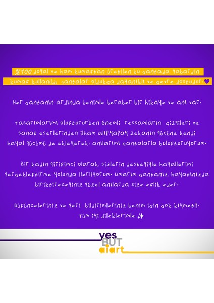 Dikey I %100 Ham Gabardin Kumaş Çanta I Kiss Of Life I 35X45CM Cüzdanlı Bez Çanta indirimleri