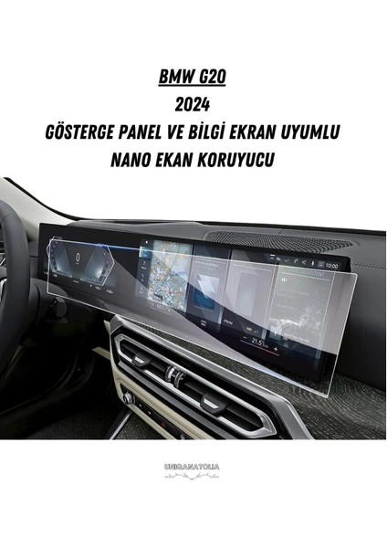 2024 Dijital Gösterge ve Multimedya Uyumlu Nano Ekran Koruyucu