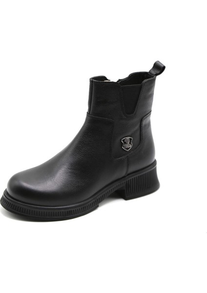 Kadın Hakiki Deri Günlük Bot 2452706K - Siyah - 36 fiyatları