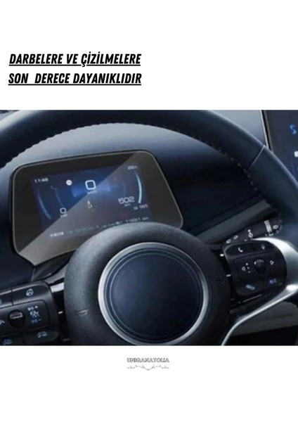 Dijital Gösterge ve Multimedya Uyumlu Nano Ekran Koruyucu, 2024-2025 Modeli modelleri