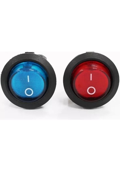 Kırmızı ve Mavi 12V Marin 20MM Anahtar Seti, Dayanıklı ve Şık Tasarım. fiyatları