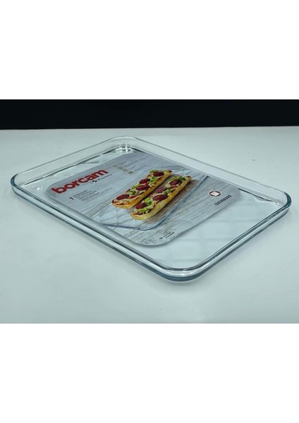 590066 Borcam Tepsi 1025 cc 33,4X24,4X2 cm