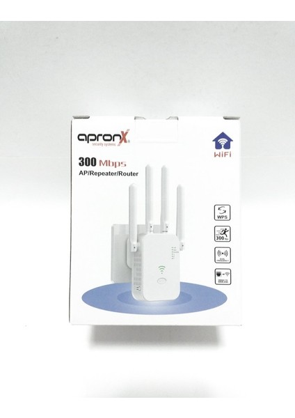 4 Antenli Wifi Sinyal Yükseltici Wifi Repeater Range Extender