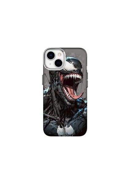IPHONE 14 Venom Tasarımlı Lüks Silikon Kılıf