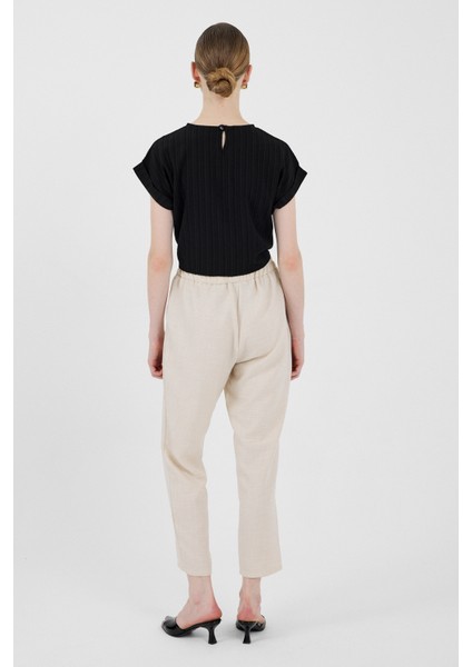 Siyah Ön Bağlama Detaylı Bluz 8071A indirimleri