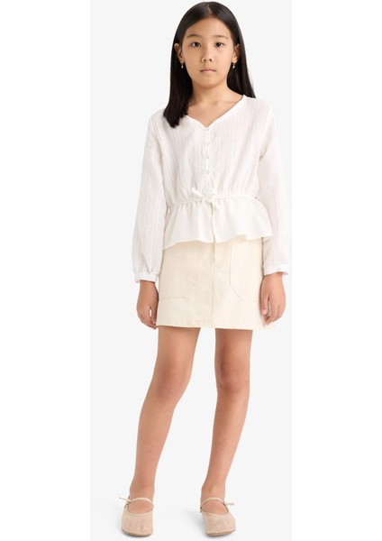 Kız Çocuk Uzun Kollu Bluz F5232A825WN fırsatları