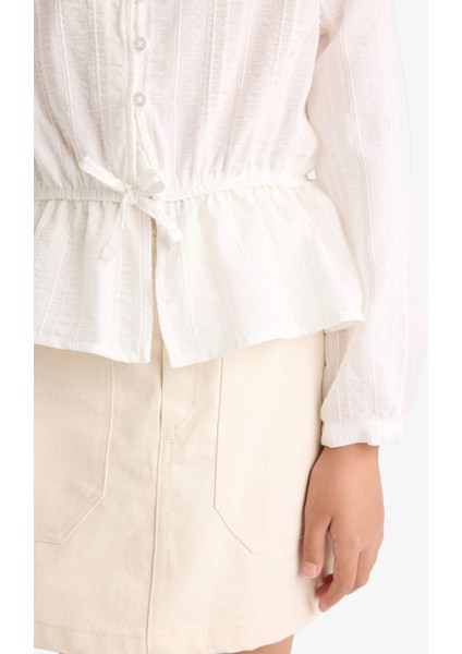 Kız Çocuk Uzun Kollu Bluz F5232A825WN