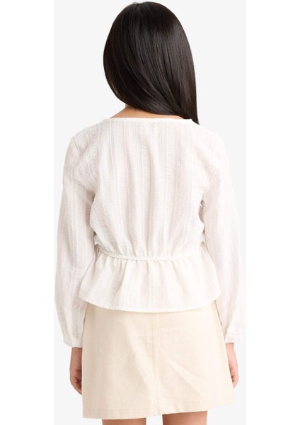 Kız Çocuk Uzun Kollu Bluz F5232A825WN