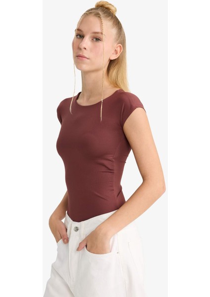 Coool Basic Düz Kolsuz Çıtçıtlı Body F7824AX25AU