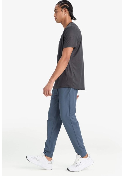Fit Slim Fit Dar Kesim Standart Paça Multifonksiyonel Ultrastrech Sporcu Jogger Eşofman Altı D7240AX25SP