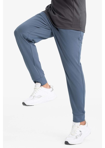 Fit Slim Fit Dar Kesim Standart Paça Multifonksiyonel Ultrastrech Sporcu Jogger Eşofman Altı D7240AX25SP