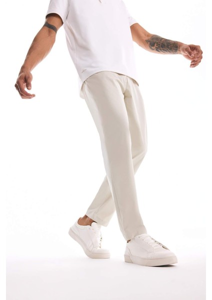 Fit Slim Fit Dar Kesim Standart Paça Esnek Multifonksiyonel Dokuma Sporcu Pantolon D9247AX25SP