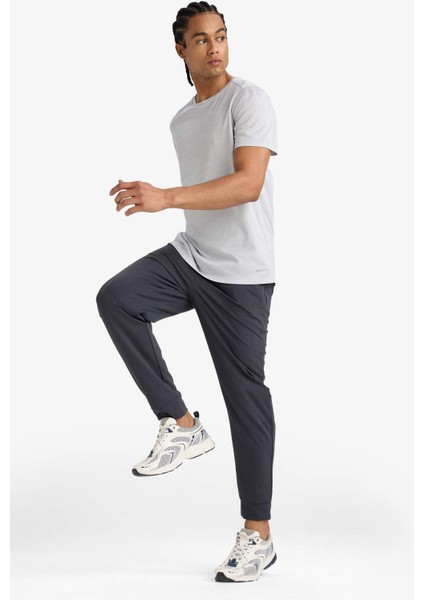 Fit Slim Fit Dar Kesim Standart Paça Multifonksiyonel Ultrastrech Sporcu Jogger Eşofman Altı