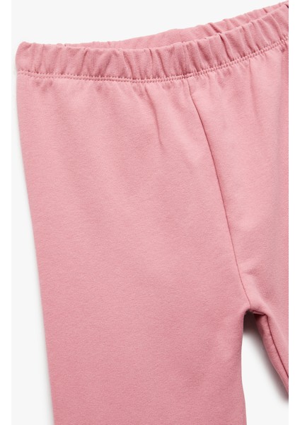 Pamuklu Beli Lastikli Basic Tayt modelleri