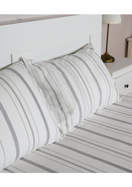 Cotton Collection Tek Kişilik Çizgili Çarşaf Seti Solinea fiyatları