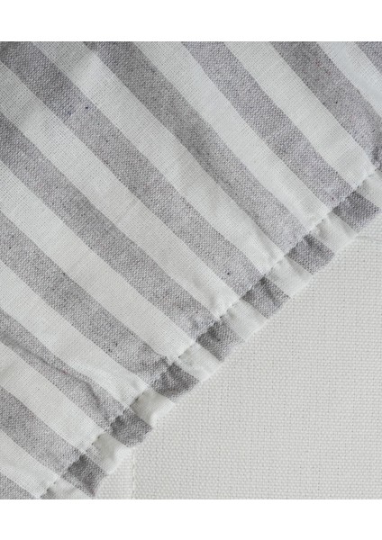 Cotton Collection Tek Kişilik Çizgili Çarşaf Seti Reveboheme fırsatları
