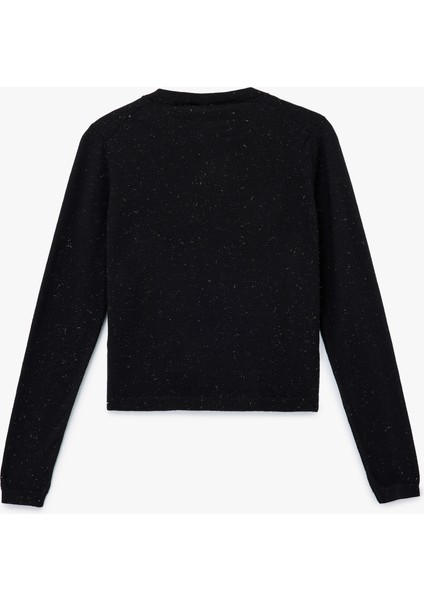 Regular Fit Uzun Kollu Bisiklet Yaka Triko Hırka fiyatları