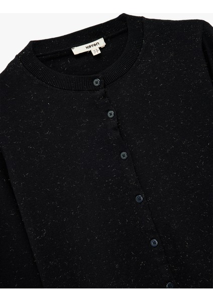 Regular Fit Uzun Kollu Bisiklet Yaka Triko Hırka modelleri