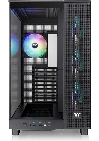 View 380XL Siyah 4X120MM Argb Fanlı Back-Connect Destekli Midt Kasa fiyatları