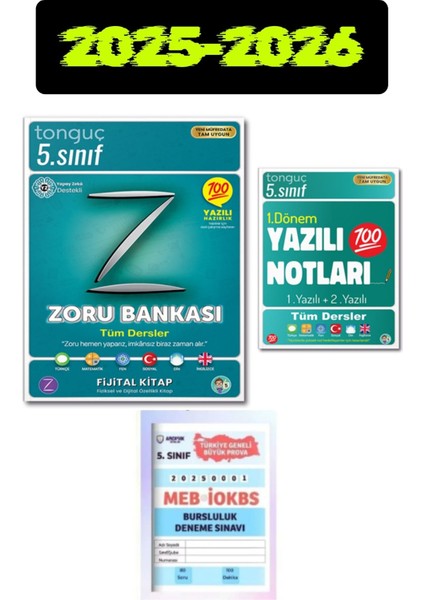 5. Sınıf Zoru Bankası – Tüm Dersler 1. Dönem Yazılı Notları modelleri