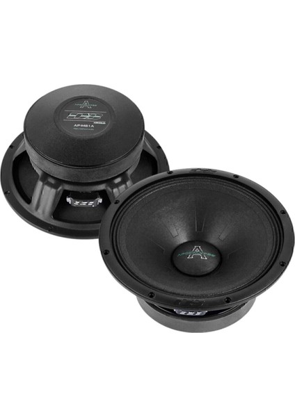 20 cm 600W 300RMS Split Midrange Hoparlör, Çift Set