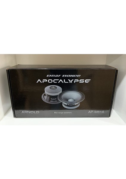 20 cm 600W 300RMS Split Midrange Hoparlör, Çift Set modelleri