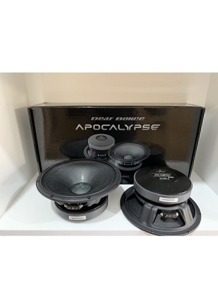 20 cm 600W 300RMS Split Midrange Hoparlör, Çift Set fırsatları