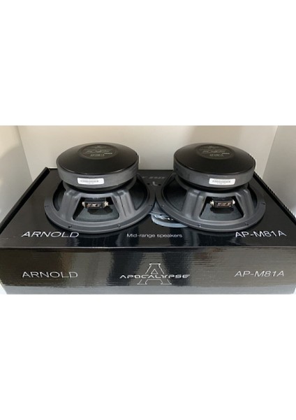 20 cm 600W 300RMS Split Midrange Hoparlör, Çift Set