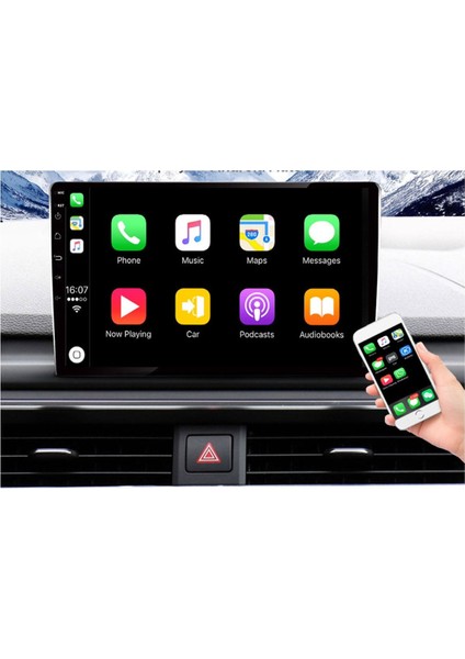 9" Hd IPS Ekranlı Android 12 Multimedya, Kamera Hediyeli, Yüksek Performans