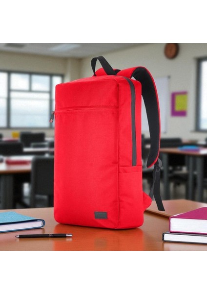 Mila PR-EK102 15,6' Su Geçirmez Kumaş Fermuar Okul Sırt Çantası