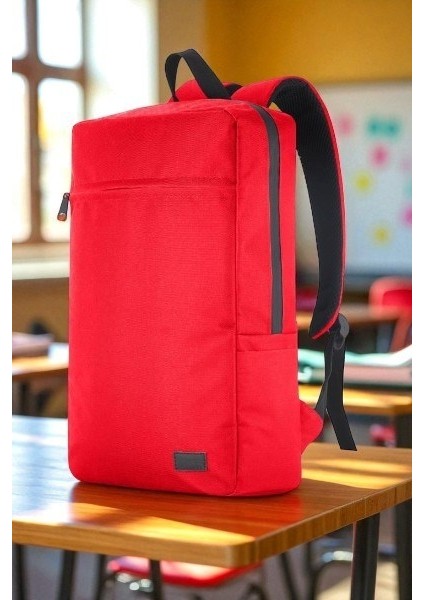 Mila PR-EK102 15,6' Su Geçirmez Kumaş Fermuar Okul Sırt Çantası