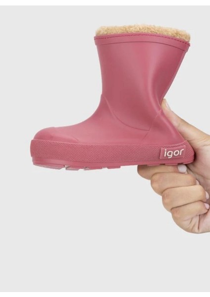 W10306-133 Yogı Borreguıto Kız Çocuk Frambuesa Çizme