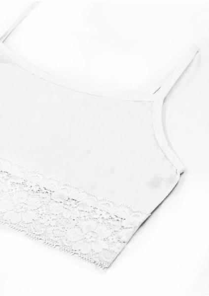 Kız Çocuk Büstiyer 3'lü Ip Askılı Pedsiz (%96 Pamuk - %4 Elastan) modelleri