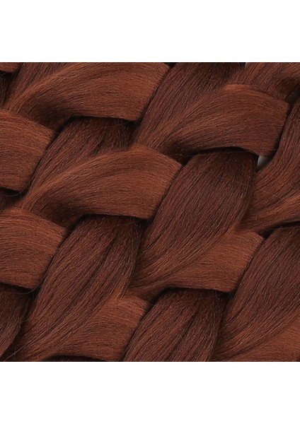 Sentetik Örgülük Saç 100 gr- Koyu Kahve modelleri