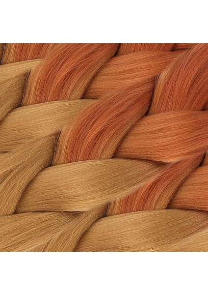 Afrika Örgülük Sentetik Ombreli Saç 100 gr- Bakır - Karamel fiyatları