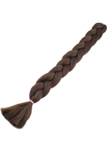 Sentetik Örgülük Saç 100 gr- Koyu Kumral fiyatları