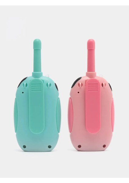 Renkli Çocuk Telsiz Seti – 2’li Walkie Talkie, Uzun Menzilli, Eğlenceli Oyun Telsizi fırsatları