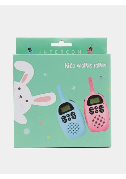 Renkli Çocuk Telsiz Seti – 2’li Walkie Talkie, Uzun Menzilli, Eğlenceli Oyun Telsizi indirimleri