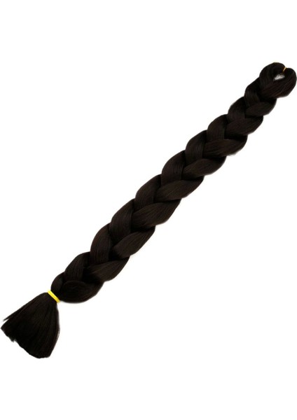 Afrika Örgüsü ve Rasta İçin Sentetik Saç - Koyu Kestane