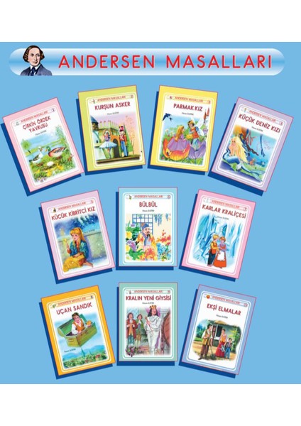 andersen masalları 10'lu okuma seti değerlendirme kitabı ılaveli - özüduru yayınları