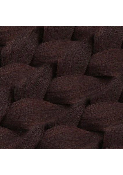 Sentetik Örgülük Saç 100 gr- Kızıl Kahve modelleri