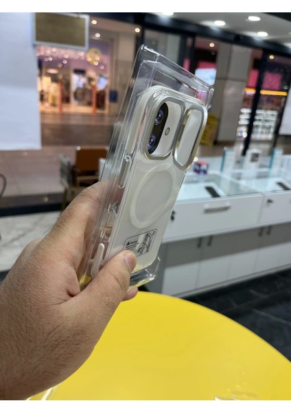 Iphone 16 Hologramlı Kamera Kısmı Açılabilir Standlı Premium Kapak indirimleri